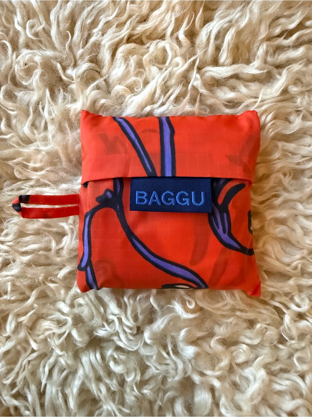 Baby BAGGU in Red Snapdragon